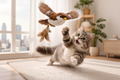 Flapping Bird Cat  Toy